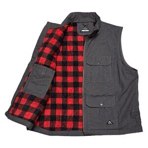 Ridgecut PLAID Outdoor Hunting Fishing Heavy Duty Waterproof Outdoor Vest 2XL